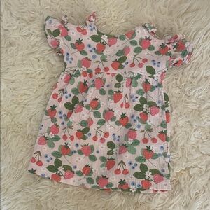Mud Pie Strawberry Print Dress